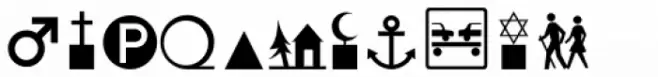 URW Signs And Symbols D