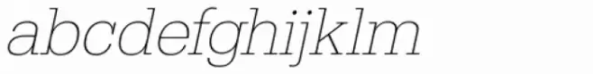 URW Typewriter ExtraLight Oblique