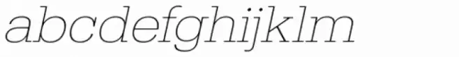 URW Typewriter ExtraWide ExtraLight Oblique