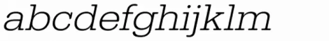URW Typewriter ExtraWide Light Oblique