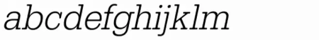 URW Typewriter Narrow Light Oblique