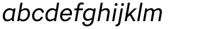 Urban Grotesk Medium Italic