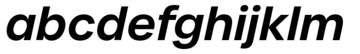 Urbane Demi Bold Italic