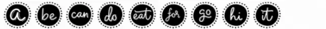 Use Your Words Circles