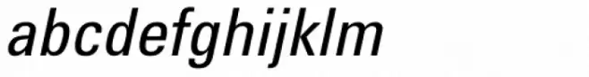 Utah WGL Condensed Italic
