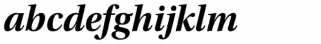 Utopia SubHead Bold Italic