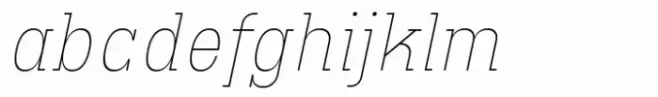 Utsahakam Thin Italic