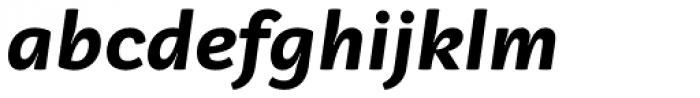 Vaccine Sans ExtraBold Italic