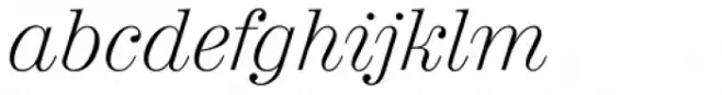 Valencia Serial ExtraLight Italic