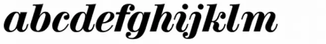 Valencia Serial Heavy Italic
