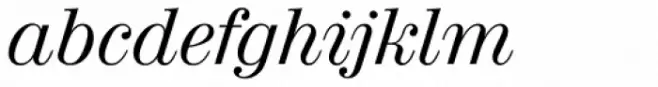 Valencia Serial Italic