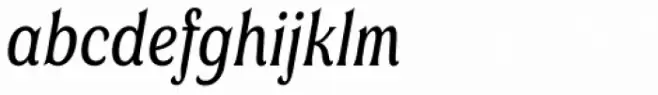 Valeson Condensed Book Italic