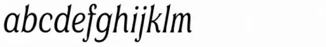 Valeson Condensed Thin Italic