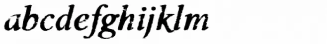 Valfieris Aged Bold Italic