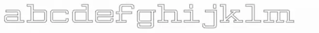 Valgal Bold Outline