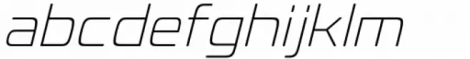 Valve Extra Light Italic