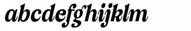 Valverde Condensed Bold Italic