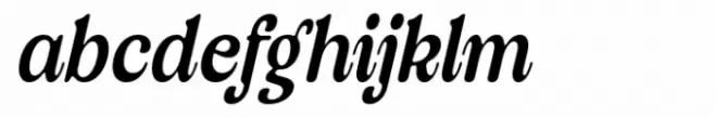 Valverde Rounded Condensed Semibold Italic