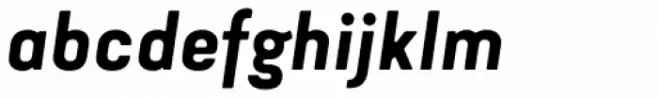 Van Condensed Pro Bold Italic