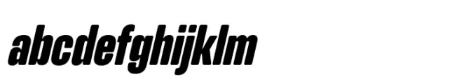 Varial Two Rounded Black Italic