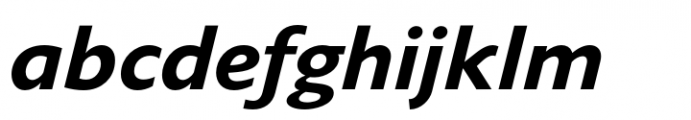 Varisse Sans Bold Italic