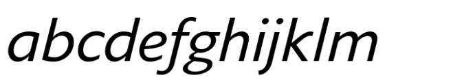 Varisse Sans Italic
