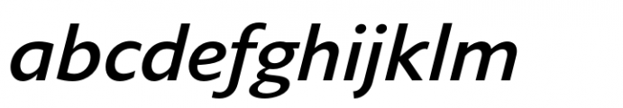 Varisse Sans Medium Italic