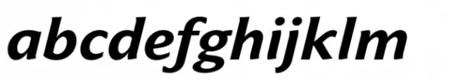 Varisse Soft Sans Bold Italic