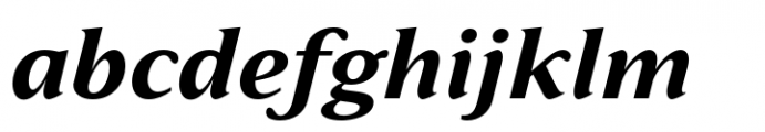 Varisse Soft Serif Bold Italic