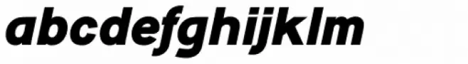 Vedo ExtraBold Italic