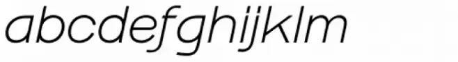 Vedo Light Italic