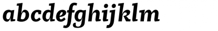 Vekta Serif Black Italic
