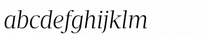 Velino Headline Light Italic