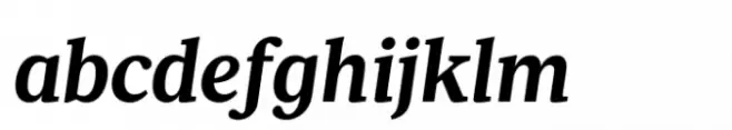Velino Ultra Bold Italic