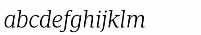 Velino Ultra Light Italic