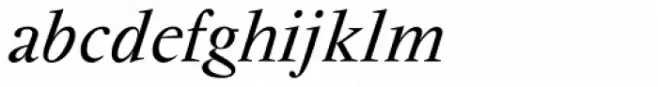 Vendome EF Italic