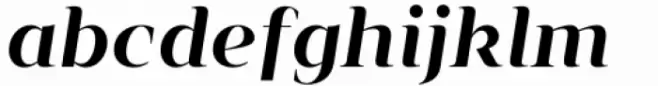 Vendura Semi Bold Italic Demo