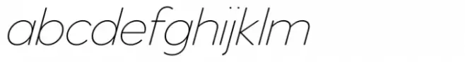 Venti CF Thin Italic