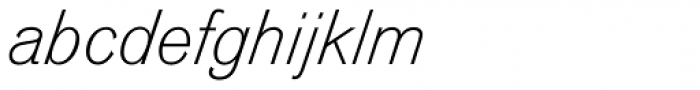Venus URW Light Italic
