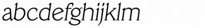 Veracruz Serial ExtraLight Italic