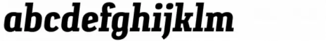 Verge Extra Bold Italic