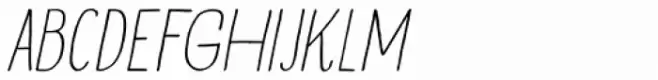 Vermilion Italic