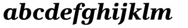 Vernacular Clarendon Black Italic