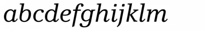 Vernacular Clarendon Italic
