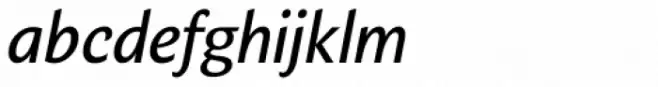 Verse Sans Medium Italic