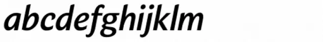 Verse Sans SemiBold Italic