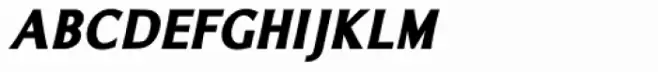 Vershen SCOSF Bold Oblique
