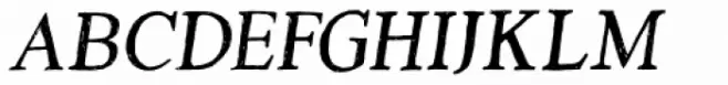 Versica Serif Oblique