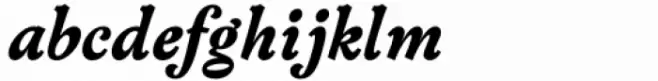 Versina Black Italic