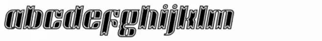 Victorina Black Inline Italic